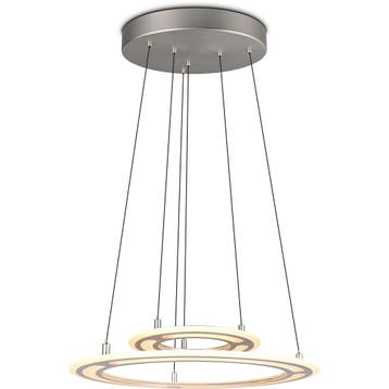 LED Hanglamp - Trio Select Cromer - 1 Lichtpunt van 53 Watt, Ophalen of Verzenden, Nieuw, Metaal, Overige fittingen