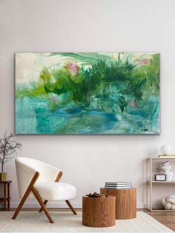 maZe - MORNING TRACE - XXL, Antiek en Kunst, Kunst | Schilderijen | Modern