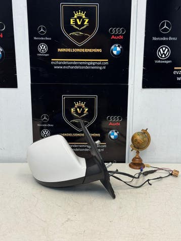Buitenspiegel rechts VW Transporter T5 GP bj2015 Candy White, Gebruikt, Volkswagen
