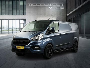 Ford Transit Custom 320 2.0 170 PK L2 Sport 20LMV Camera Tr, Automaat, Stof, Gebruikt, Blauw