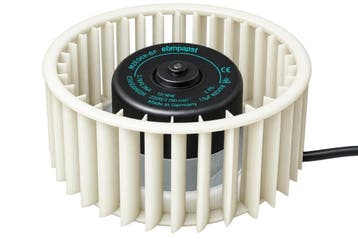 Brink Renovent HR motor revisie – R1G140-AW05-12, Zo goed als nieuw, Ventilator