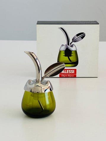 Alessi - Marta Sansoni - Oliekan - Fior dolio - Staal, Glas