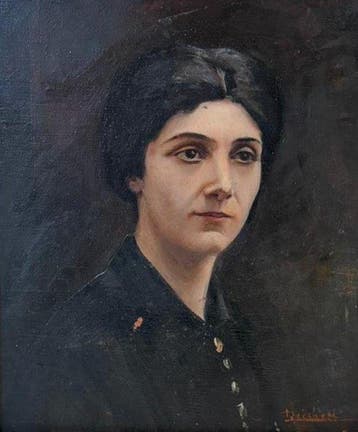 Luciano Ricchetti (1897-1977) - Ritratto di donna
