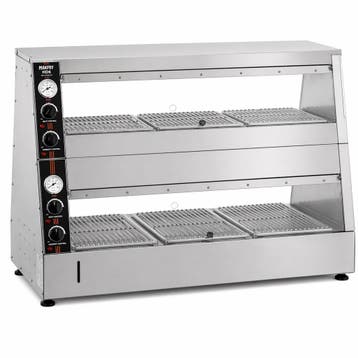 Makfry Warmhoudvitrine | Hot Display HD6 | RVS | Cap. 30KG |, Ophalen of Verzenden, Nieuw in verpakking