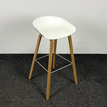 Barkruk HAY About a Stool - Wit, Ophalen of Verzenden, Gebruikt