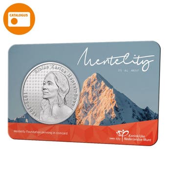 Mentelity Foundation penning in coincard, Verzenden