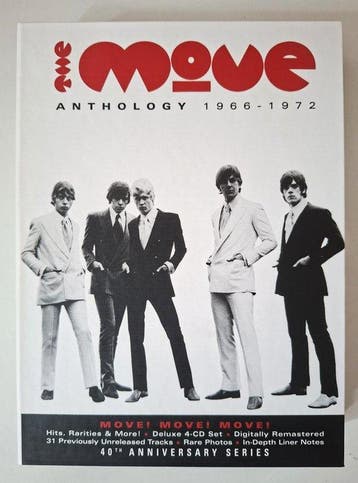 The Move - Anthology 1966-1972 - Deluxe edition - Remastered, Nieuw in verpakking