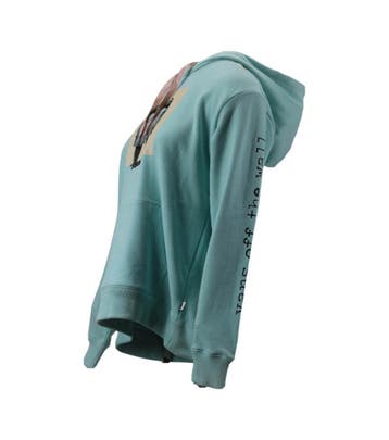 Vans Hoodie in maat XS Blauw, Kleding | Dames, Truien en Vesten, Vans, Verzenden, Zo goed als nieuw, Blauw