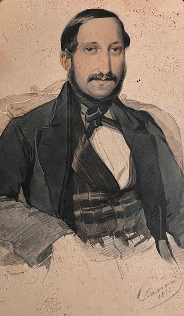 Hans Canon (1829-1885) - Ritratto di gentiluomo di, Antiek en Kunst
