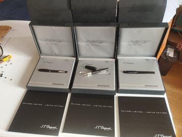 S.T. Dupont - James Bond 007 Limited Edition three pens -, Nieuw