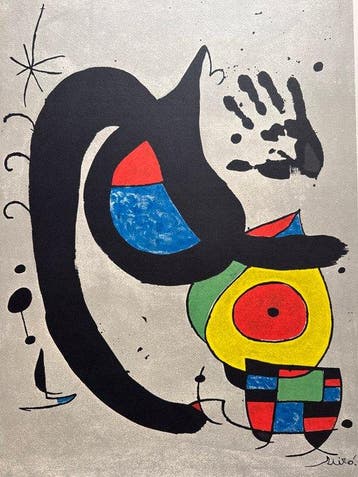 Joan Miro (1893-1983) - El gat i la ma