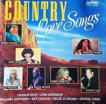 Various - Country Love Songs, Ophalen of Verzenden, Gebruikt