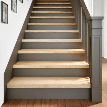 vidaXL Traptreden 2 st 90x30x2 cm onbehandeld massief, Verzenden, Nieuw