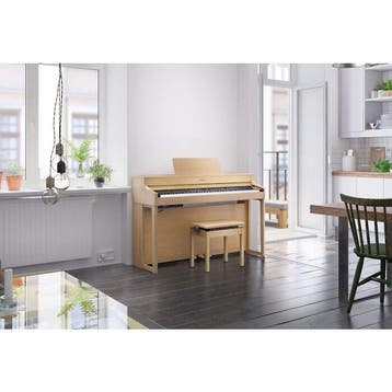 Roland HP702 LA digitale piano, Nieuw, Bruin, Piano