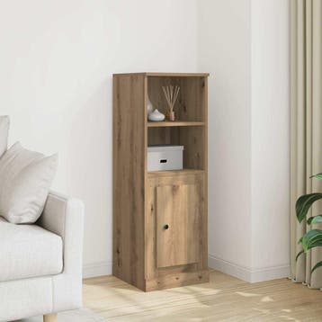 vidaXL buffetkast 36x35,5x103,5 cm bewerkt hout artisanaal, Huis en Inrichting, Kasten | Buffetkasten, Minder dan 50 cm, Verzenden