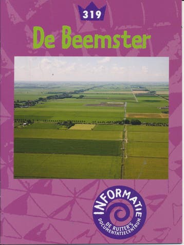 De Ruiters informatie 319 De Beemster, Boeken, Verzenden, Nieuw