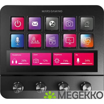 Mars Gaming MSD-Pro Control Deck Zwart, Verzenden, Nieuw