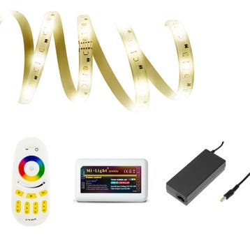 Beginners set - slimme ledstrip - WARM WIT, Ophalen of Verzenden, Nieuw