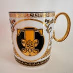 Rosenthal - Versace - Mok - Virtus Alfabet Beker met handvat, Antiek en Kunst