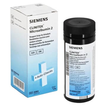 Clinitek Microalbumin 2 teststrips - 25 stuks, Verzenden, Nieuw