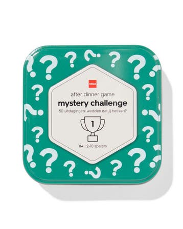 HEMA After dinner game mystery challenge, Verzenden, Nieuw
