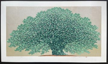 Tree Scene 162 - Hajime Namiki  (b 1947) - Japan (Zonder