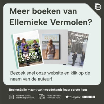 Happy food 9789490028794 Ellemieke Vermolen, Boeken, Verzenden, Gelezen, Ellemieke Vermolen