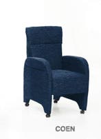 Eetkamerstoel Coen - eetkamerstoelen - Blauw, Huis en Inrichting, Stoelen, Nieuw, Blauw, Stof