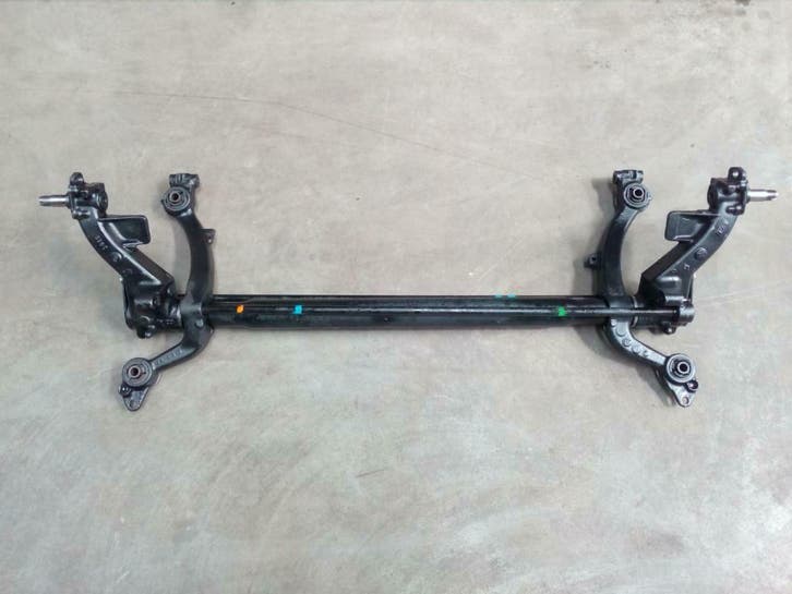 Peugeot 206 achteras revisie 2jaar garantie direct leverbaar, Auto-onderdelen, Ophanging en Onderstel, Gereviseerd, Citroën, Peugeot