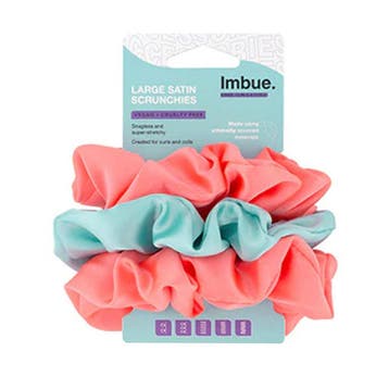 Imbue  Large Satin Scrunchies  3pcs, Verzenden, Nieuw