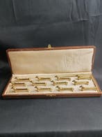 Messensteun (12) - Verguld brons, Antiek en Kunst, Antiek | Meubels | Tafels