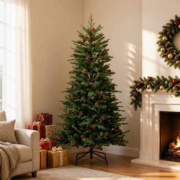 vidaXL Kunstmatige Inklapbare Kerstboom 180 cm staal Groen, Verzenden, Nieuw