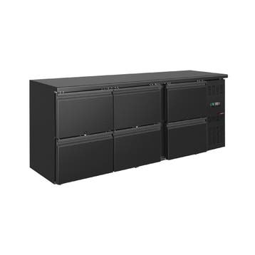 GGM Gastro | Barkoelkast ECO - 2002x513mm - met 6 laden - |, Verzenden, Nieuw in verpakking, Meubilair