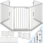 Veiligheidshek - Haardscherm - Hondenhek - 300cm - Grijs - K, Tuin en Terras, Verzenden, Zo goed als nieuw