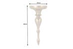 Barokke wandconsole SCALA 60cm goud metalen wandplank, Ophalen of Verzenden, Nieuw