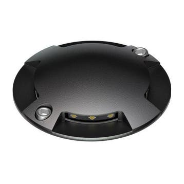 LED grondspot – 1 Watt – 3000K – IP67 – Zwart - 4 kanten, Tuin en Terras, Ophalen of Verzenden, Nieuw