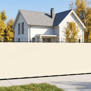 vidaXL Balkon Privacy Scherm 150 x 500 cm Stof met, Verzenden, Nieuw