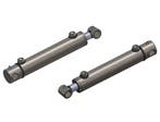 Dubbelwerkende hydraulishe cilinders - met Bevestiging/Hole, Ophalen of Verzenden, Nieuw
