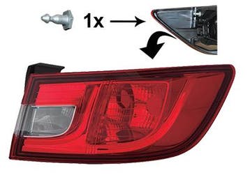 Achterlicht o.a: Renault, Clio IV (5R), Clio IV Societe (6R), Ophalen of Verzenden, Nieuw, Renault