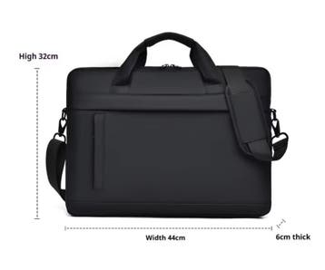 Business Laptop Tote Bag met Schouderband en Ritssluiting –, Computers en Software, Laptoptassen, Verzenden, Nieuw