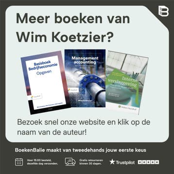 Basisboek bedrijfseconomie - Wim Koetzier 9789001889173, Verzenden, Zo goed als nieuw, Wim Koetzier