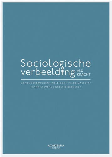 9789401430500 Sociologische verbeelding als kracht, Verzenden, Zo goed als nieuw, Agnes Verbruggen