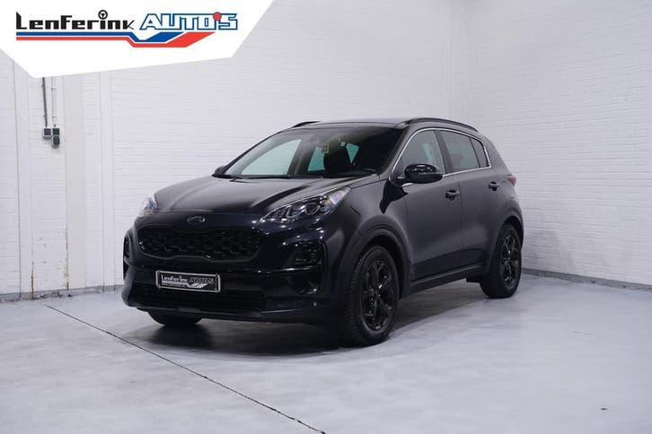 Kia Sportage 1.6 T-gdi 177pk Black Edition 1e Eig. NAP, Auto's, Kia, Origineel Nederlands, Dealer onderhouden, Te koop, SUV of Terreinwagen