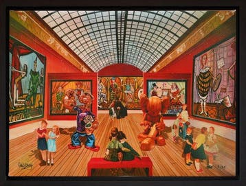 Gully (1977) - Children meet Buffet, Kaws and Koons 10