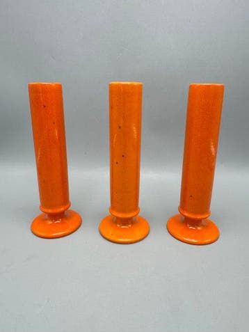 Vaas - Keramiek - Drie mid century keramische