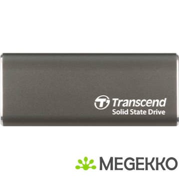 Transcend ESD265C 2 TB Grijs, Computers en Software, Harde schijven, Verzenden, Nieuw, Transcend