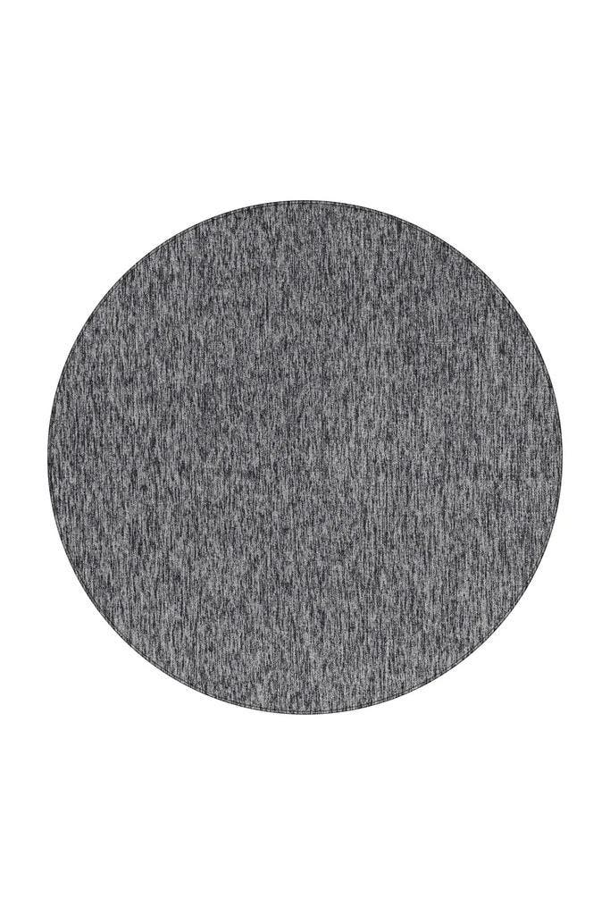 Rond Vloerkleed | Nizza | Gemêleerd | Grijs | 200x200 cm, Huis en Inrichting, Stoffering | Tapijten en Kleden, Verzenden