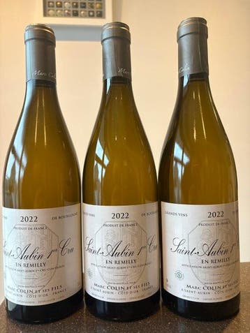 2022 Marc Colin En Remilly - Saint-Aubin 1er Cru - 3, Nieuw