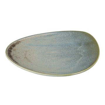 Olympia Ember Blauwe Driehoekige Borden 250 mm (Pak Van 6), Verzenden, Nieuw