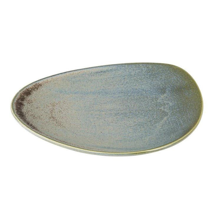 Olympia Ember Blauwe Driehoekige Borden 250 mm (Pak Van 6), Huis en Inrichting, Keuken | Bestek, Verzenden